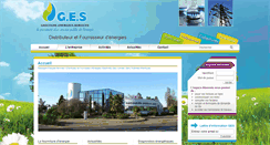 Desktop Screenshot of gascogne-energies-services.com